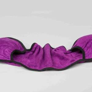 Collared Creatures Bamboo Dog Drying Mitts magenta
