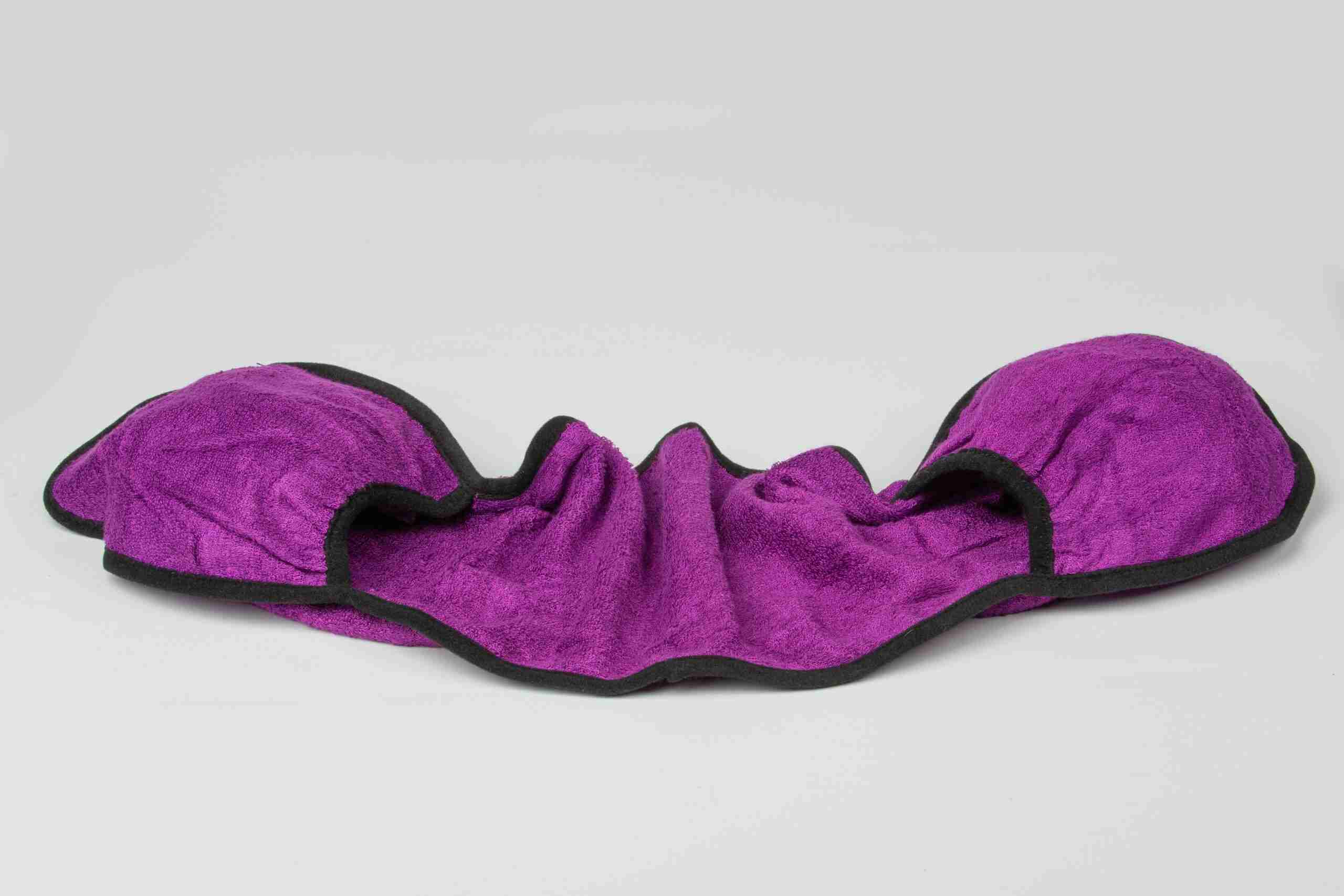 Collared Creatures Bamboo Dog Drying Mitts magenta