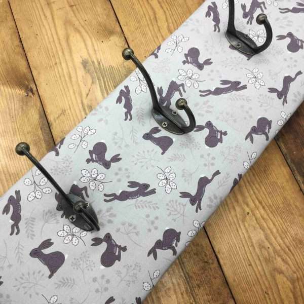 Wall mounted coat hook - Hares - Image 2