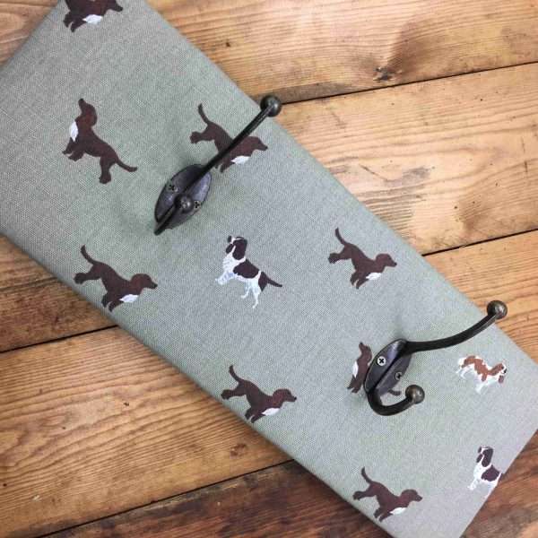Wall mounted coat hook - Spaniels - Image 2
