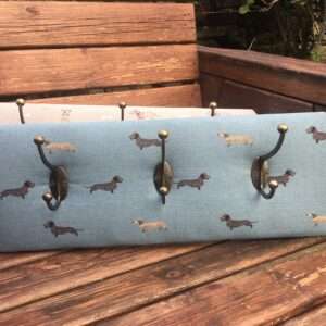 Wall mounted coat hook - Dachshunds