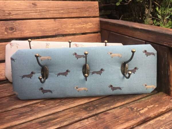 Wall mounted coat hook - Dachshunds