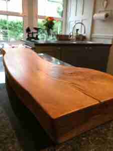 IMG 2992 Character presentation board for cheese, charcuterie, tapas, antipasti. Approx 40-60cm x 20-30cm x 3-5cm thick. Natural shape and edges often with feature holes and knots in surface. Oak/elm/ash/beech/cherry
