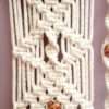 Macrame beaded dreamcatcher, handmade wall decor, home decor - Image 3
