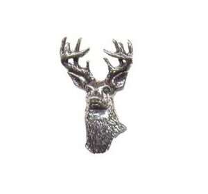 Pewter Stags Head White Tailed Deer
