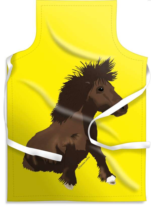 Shetland pony apron