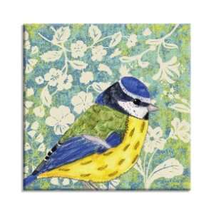 Blue tit canvas