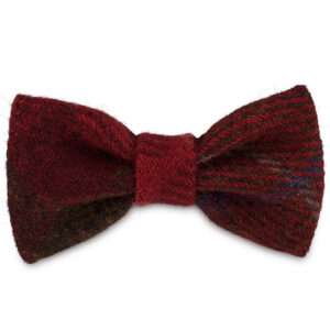 Rusty & Red Dog Bow Tie in Harris Tweed