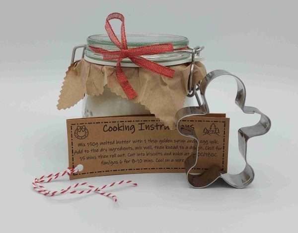 Gingerbread Cookie Dough - Festive Gift Jar