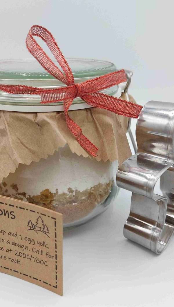 Gingerbread Cookie Dough - Festive Gift Jar - Image 3