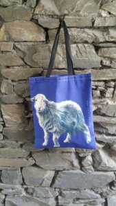 20190506 151455 Funky Herdwick sheep bag ideal for shopping, school, work or the beach, with bright and colourful images. Free postage in the UK.