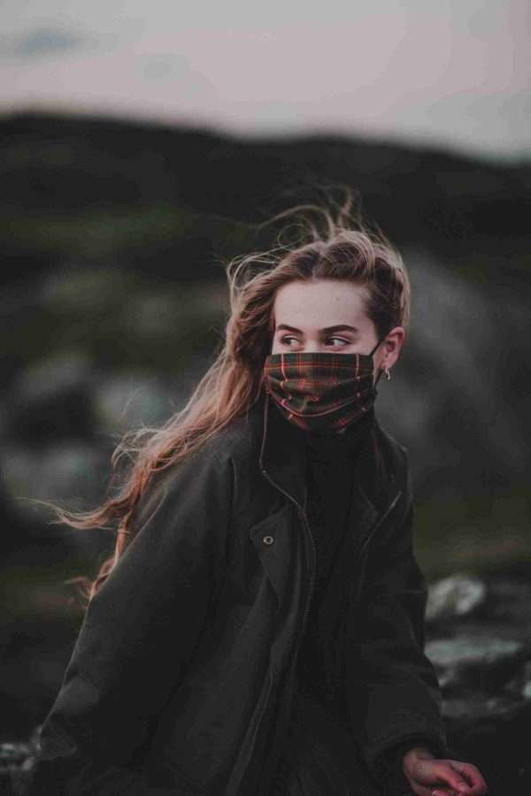 Flodden Tartan 3-Layer Facemask - Image 4