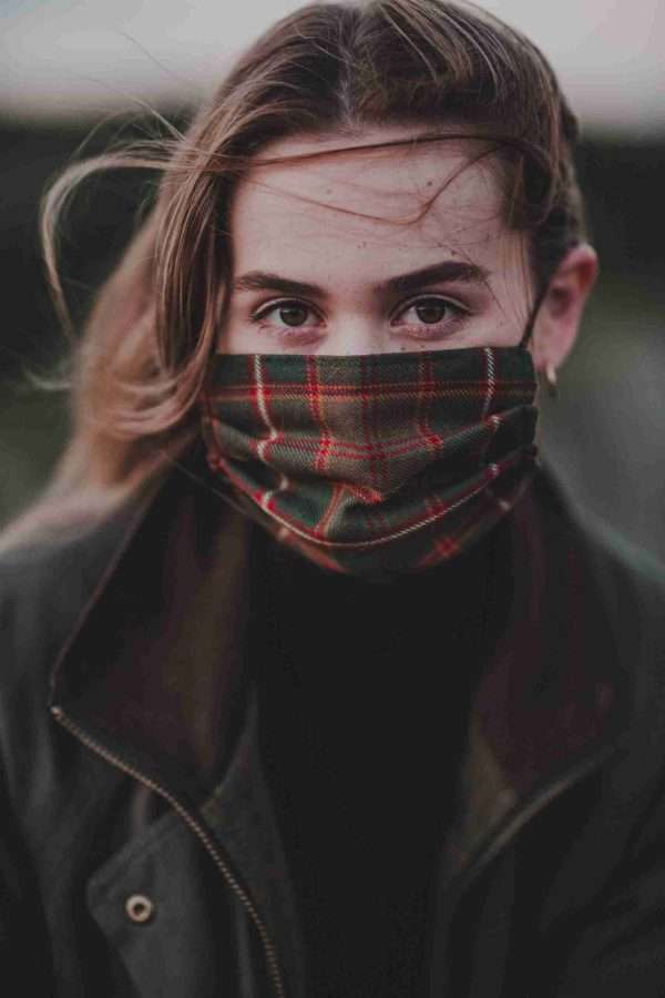 Flodden Tartan 3-Layer Facemask - Image 2