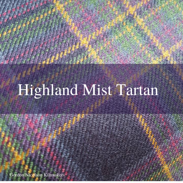 Highland Mist Tartan & Liberty Print Luxury Scottish Bottle Bag - Image 4
