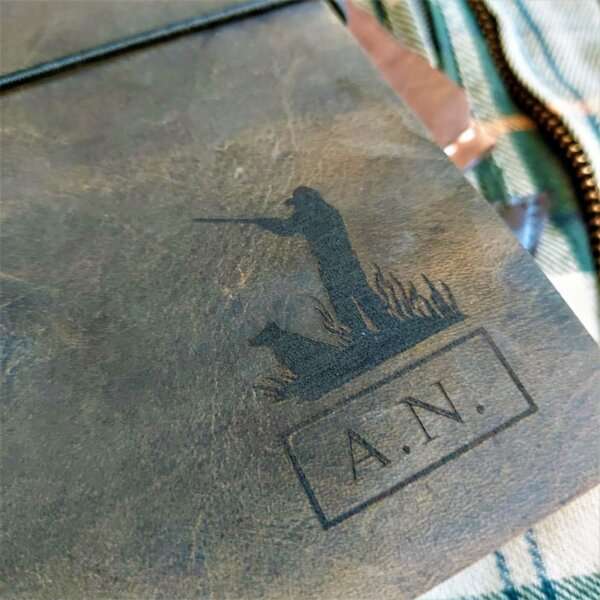 hunter lopgo personalised with initials