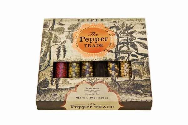The Pepper Trade | 8 Unique Peppercorns in Glass Test Tubes | Foodie Spice Gift Set - Image 7