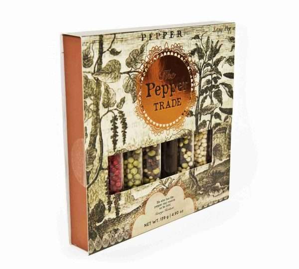 The Pepper Trade | 8 Unique Peppercorns in Glass Test Tubes | Foodie Spice Gift Set - Image 6