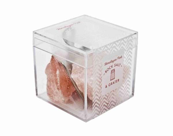 IMG 8719 scaled Himalayan Rock Salt and Mini Stainless Steel Grater allows you to add the right amount of salt it its purest form, the perfect Spice Gift for any foodie. Delivery and packaging included in price to the UK.
