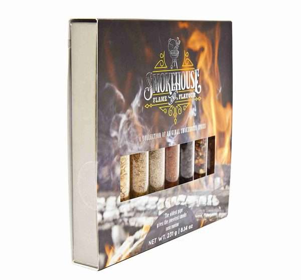 Smokehouse Flame and Flavour | Spice Gift Set | 8 Smoked Spices in Glass Test Tubes - Image 4