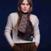 John Muir Way tartan Liberty Lined Long Scarf - Image 2