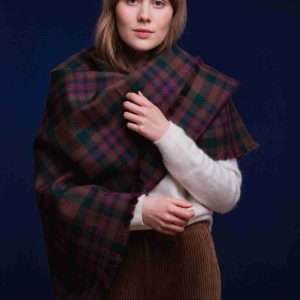 John Muir Way tartan Shawl