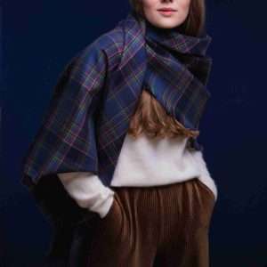 Highland Mist tartan Shawl