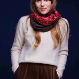 John Muir Way Tartan Liberty Lined Cowl