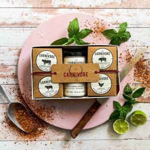 Carnivore Club | Spice Gift Set | 4 Meat-eaters Plus Multi-purpose spice in Handy Shaker