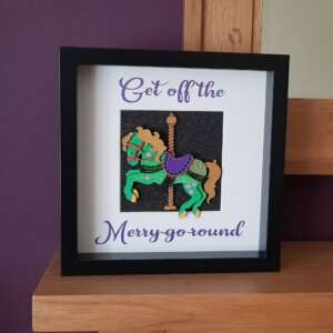 Merry go round frame