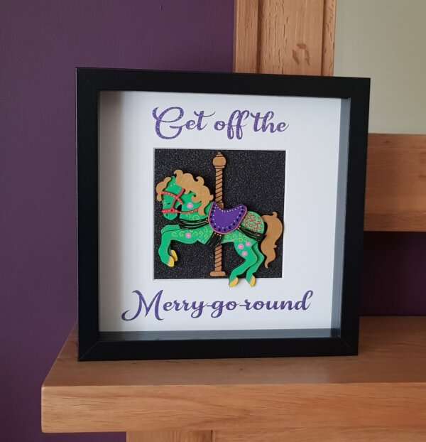 Merry go round frame