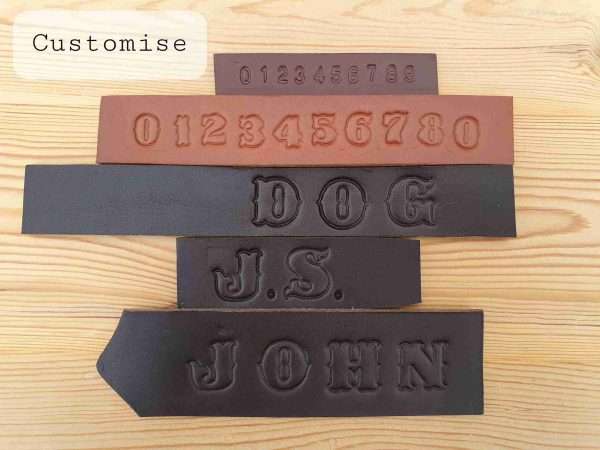 20210131 140657 scaled Hand-crafted leather belt. Made-to-measure from the finest English full grain leather. Hand-stitched. Leather colour: black, dark brown, chestnut, tan, or natural. Solid brass or nickel-plated buckle. Personalise - add embossed lettering for no additional cost. Eg, initials, name, nickname.