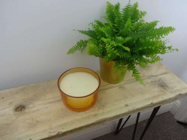 Bruntsfield - Hairpin Side table - Side Table using reclaimed scaffold boards and hairpin legs. Also known as Console/ Accent/ Foyer/ Farmhouse/ End Table - Image 8