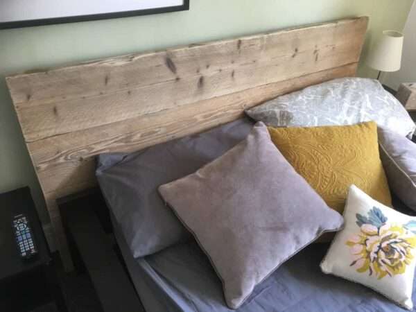 Oakridge - Head Board Using Reclaimed Environmentally Friendly Scaffold Boards – Single / Double / King Size / Queen Size - Image 8