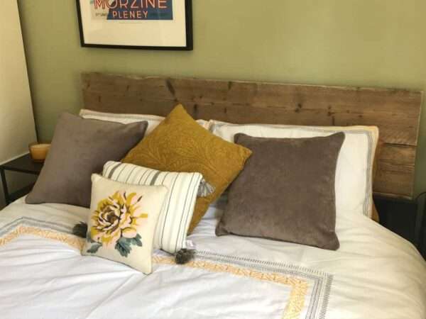 Oakridge - Head Board Using Reclaimed Environmentally Friendly Scaffold Boards – Single / Double / King Size / Queen Size - Image 2