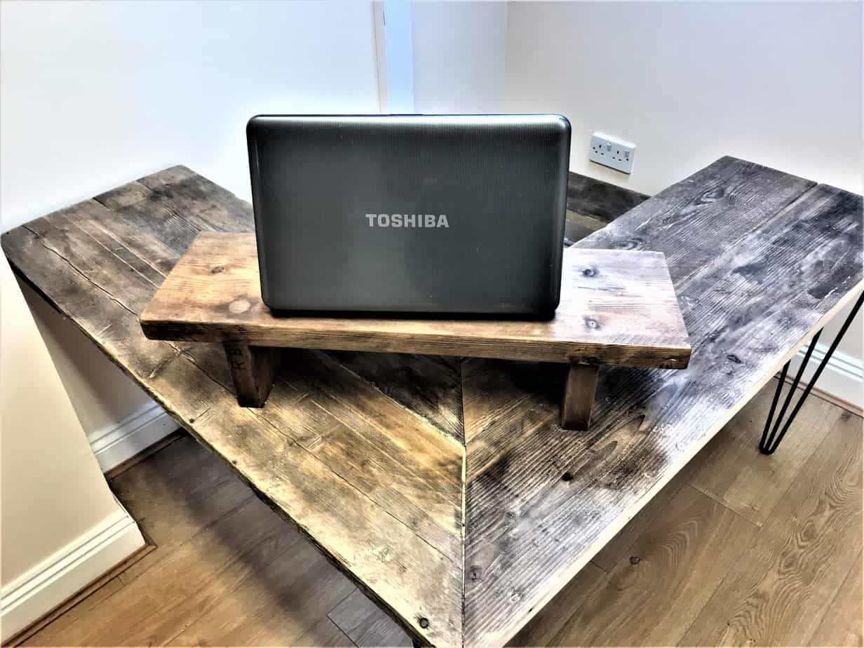 Laptop stand discount in store