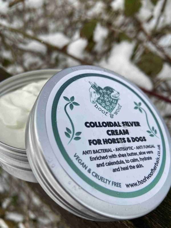 COLLODIAL SILVER CREAM WITH ALOE VERA