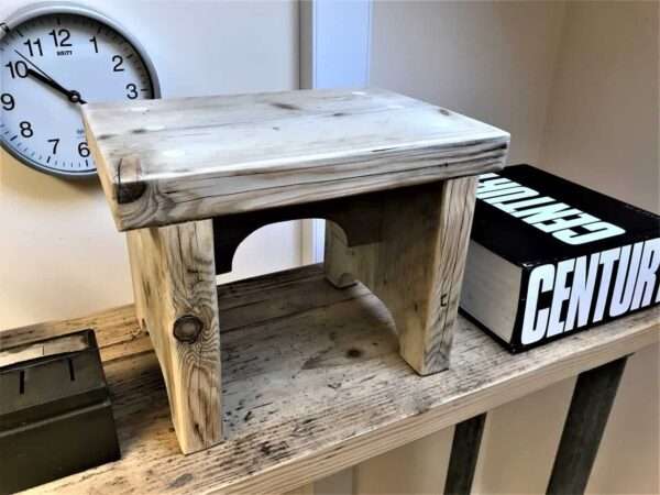 Wooden Laptop Stand - Made From Reclaimed Scaffold Boards - Image 6