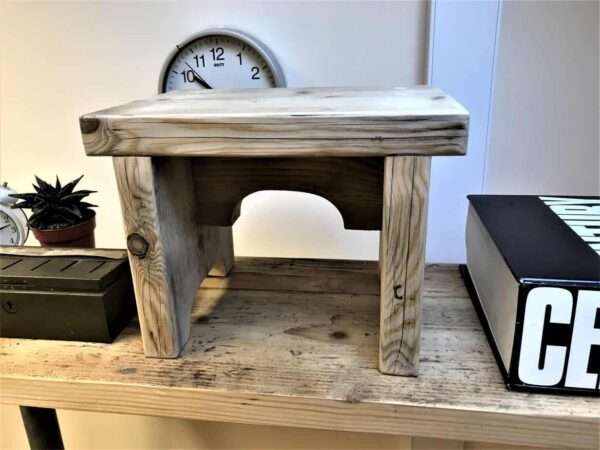 Wooden Laptop Stand - Made From Reclaimed Scaffold Boards - Image 5