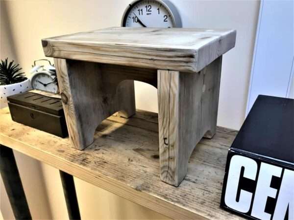 Wooden Laptop Stand - Made From Reclaimed Scaffold Boards - Image 4