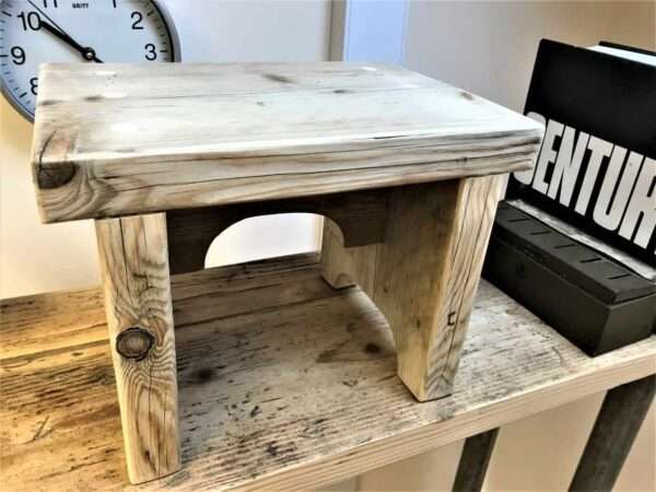 Wooden Laptop Stand - Made From Reclaimed Scaffold Boards - Image 2