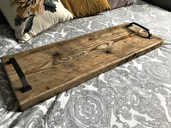Wooden Bed Tray - Bed Board - Made From Reclaimed Scaffold Board - Image 9