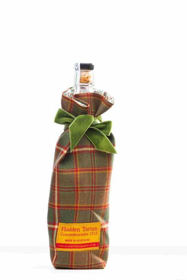 Flodden Tartan & Liberty Print Luxury Scottish Bottle Bag