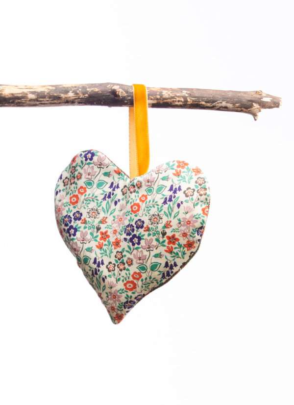 Flodden Tartan Scented Herb Hanging Heart - Image 2