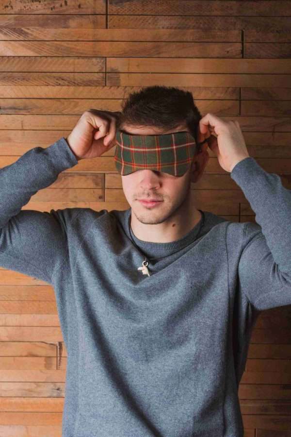 Flodden Commemorative Tartan Scented Herb Eye Mask