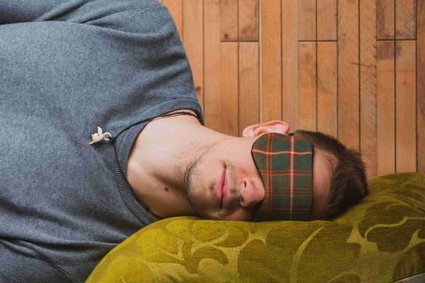 Flodden Commemorative Tartan Scented Herb Eye Mask - Image 4
