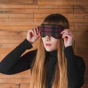 John Muir Way Tartan Scented Herb Eye Mask