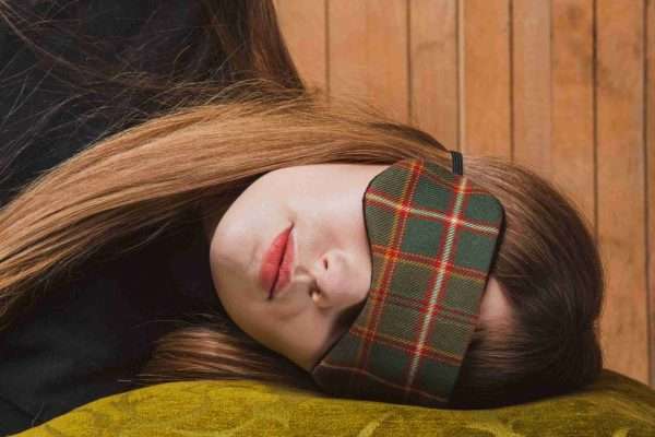 Flodden Commemorative Tartan Scented Herb Eye Mask - Image 2