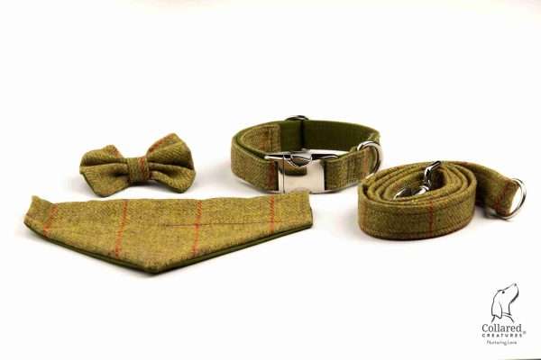 Collared Creatures Yorkshire Tweed Luxury Dog Accessories