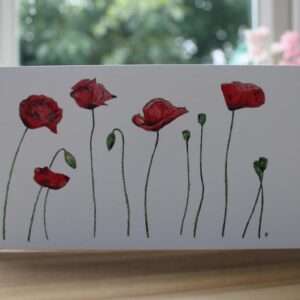 Poppies Card - Front