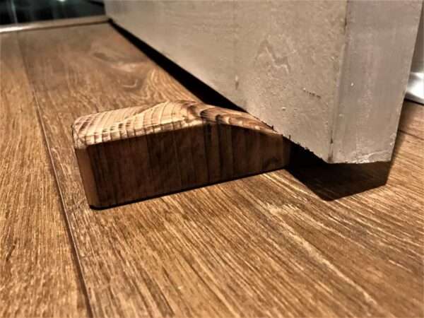3 Doorstops Made From Reclaimed Scaffold Boards - Wedge - Handmade, Doorstop - Eco friendly - Image 2